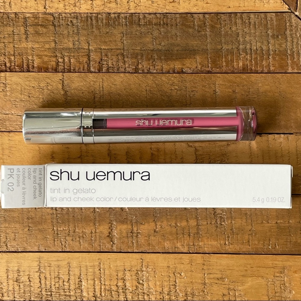 BNWT Shu Uemura Tint in Gelato lip and cheek color